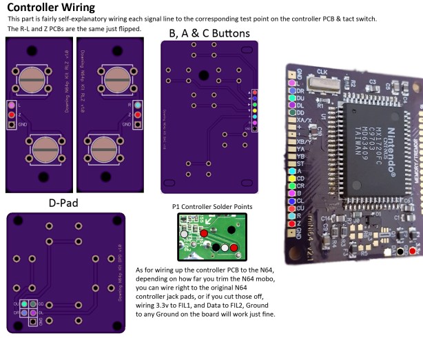 Dpad & ABCbutton Wiring1